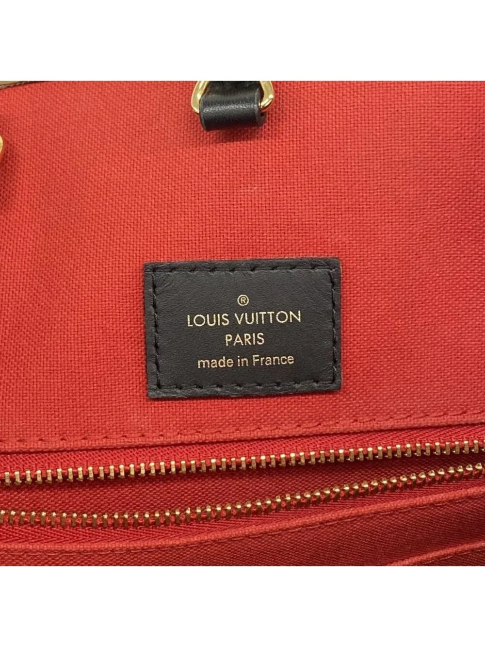 Louis Vuitton Tote Monogram Giant Reverse On The Go MM Brown 2-Way